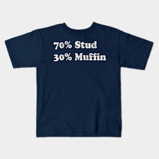 Stud Muffin Worn Kids T-Shirt